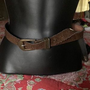 Express leather belt